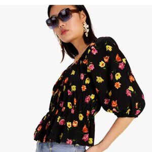 kate spade Tulip Toss Riviera Top S NWT